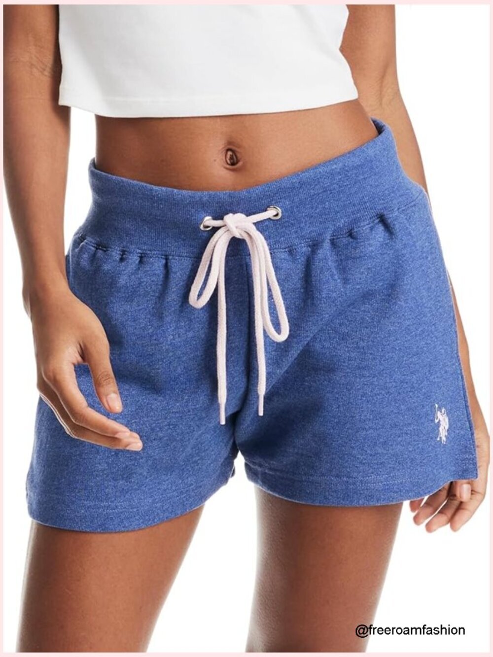 French Terry Sweat Shorts with Pockets for Women, Comfy Lounge & Sleep Shorts